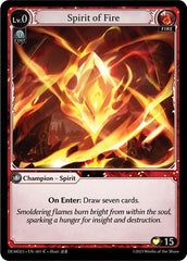 Spirit of Fire - 001 - Common - 2023 Demo Deck