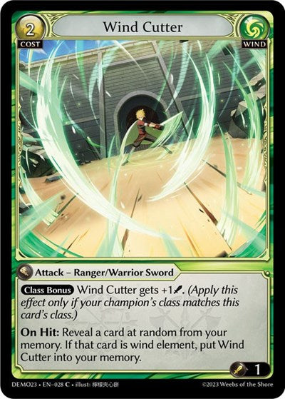 Wind Cutter - 028 - Common - 2023 Demo Deck