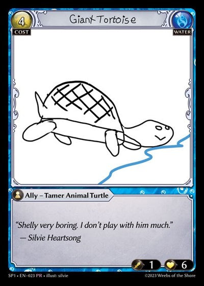 Giant Tortoise - 023 - Promo - Supporter Pack 1