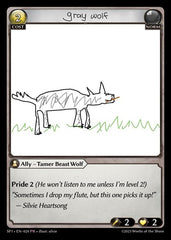 Gray Wolf - 024 - Promo - Supporter Pack 1