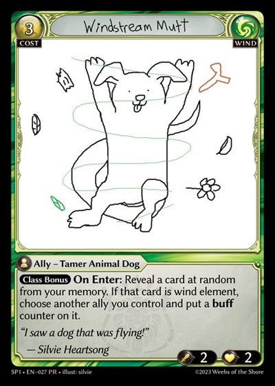 Windstream Mutt - 027 - Promo - Supporter Pack 1