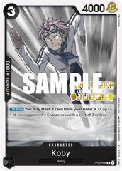 Koby (Judge) - OP02-098 - Promo - One Piece Promotion Cards