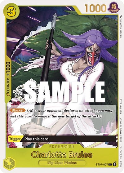 Charlotte Brulee - ST07-007 - Promo (Store Championship 2023 Participation Pack Vol.1) - One Piece Promotion Cards
