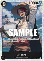Shanks - ST08-005 - Super Rare - ST-08: Starter Deck 8 Monkey.D.Luffy
