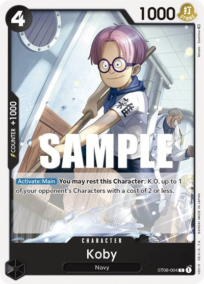 Koby - ST08-004 - Common - ST-08: Starter Deck 8 Monkey.D.Luffy