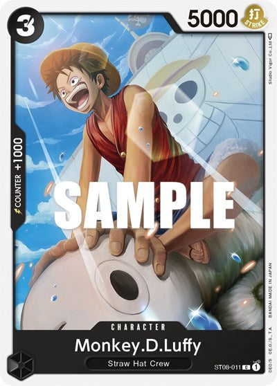 Monkey.D.Luffy - ST08-011 - Common - ST-08: Starter Deck 8 Monkey.D.Luffy