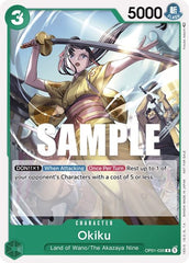 Okiku (Tournament Pack Vol. 4) - OP01-035 - Rare - One Piece Promotion Cards