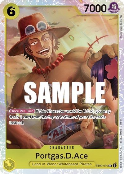 Portgas.D.Ace - ST09-010 - Super Rare - ST-09: Starter Deck 9 Yamato