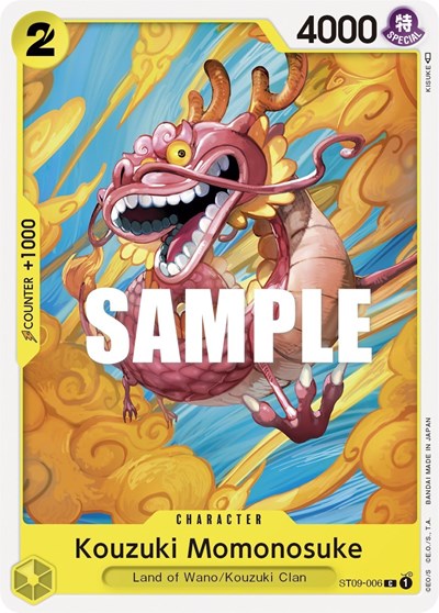 Kouzuki Momonosuke - ST09-006 - Common - ST-09: Starter Deck 9 Yamato