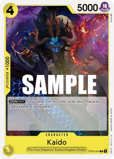 Kaido - ST09-004 - Common - ST-09: Starter Deck 9 Yamato