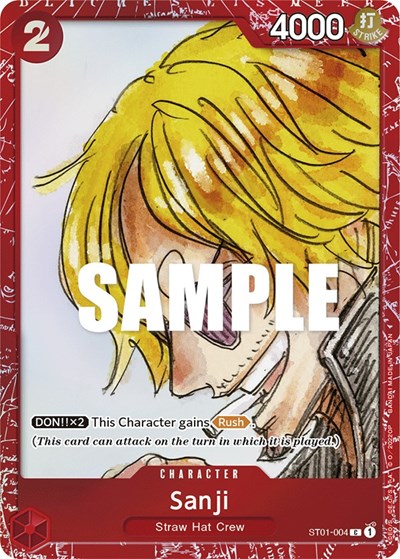 Sanji - ST01-004 - Common (Premium Card Collection -ONE PIECE FILM RED Edition-) - One Piece Promotion Cards