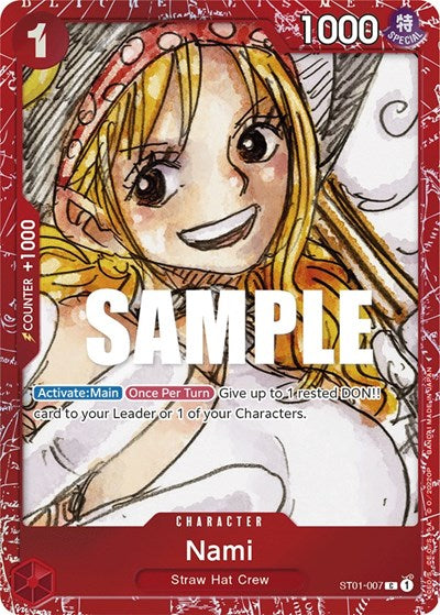 Nami - ST01-007 - Common (Premium Card Collection -ONE PIECE FILM RED Edition-) - One Piece Promotion Cards