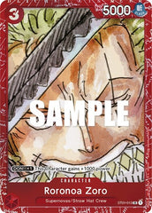 Roronoa Zoro - ST01-013 - Super Rare (Premium Card Collection -ONE PIECE FILM RED Edition-) - One Piece Promotion Cards