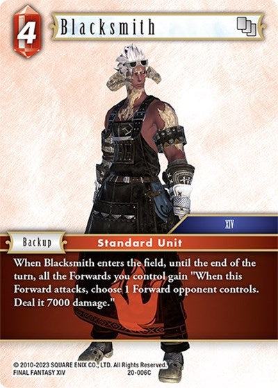 Blacksmith - 20-006C - Common - Dawn of Heroes