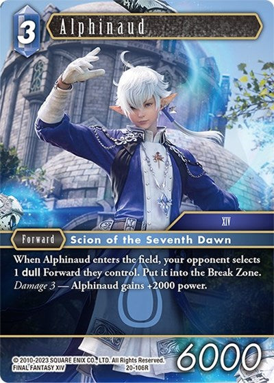 Alphinaud - 20-106R - Rare - Dawn of Heroes