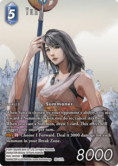 Yuna - 20-117L - Legend (Full Art) - Dawn of Heroes