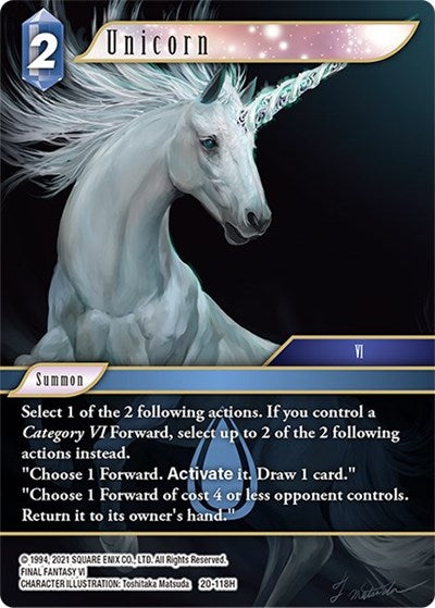 Unicorn - 20-118H - Hero - Dawn of Heroes