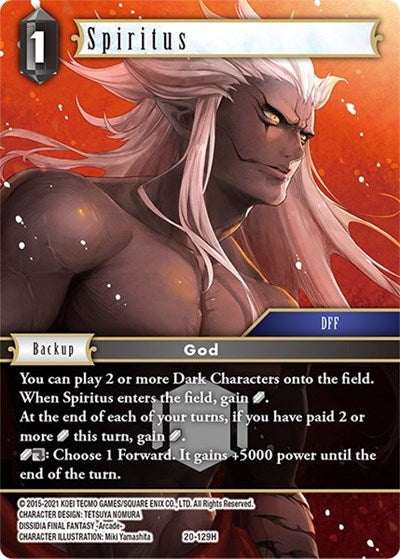 Spiritus - 20-129H - Hero - Dawn of Heroes