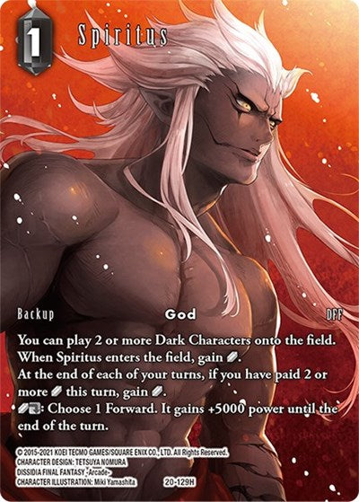 Spiritus - 20-129H - Hero (Full Art) - Dawn of Heroes