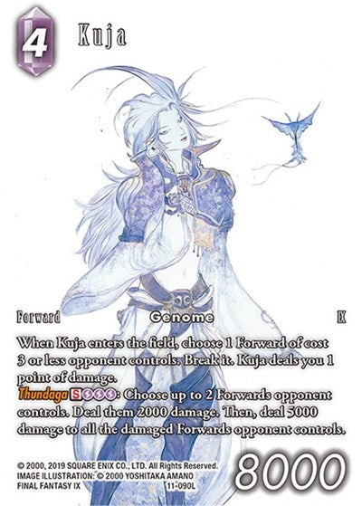 Kuja - 11-090L - Legend (Full Art Reprint) - Dawn of Heroes