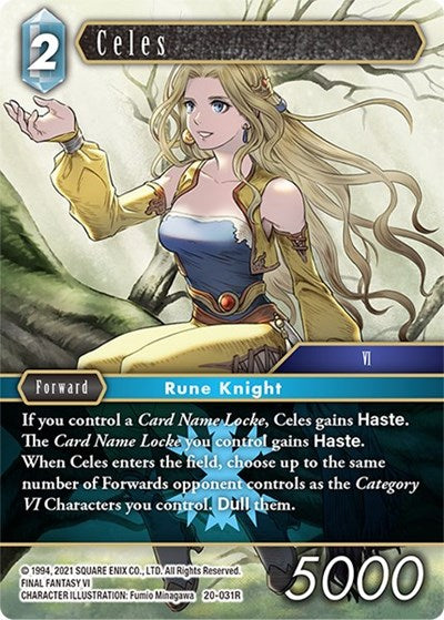 Celes - 20-031R - Rare - Dawn of Heroes