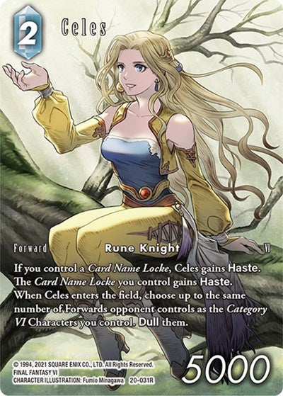 Celes - 20-031R - Rare (Full Art) - Dawn of Heroes
