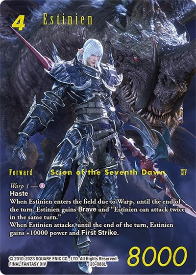Estinien - 20-088L - Legend (Full Art) - Dawn of Heroes