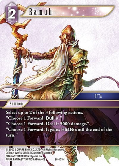 Ramuh - 20-103H - Hero - Dawn of Heroes