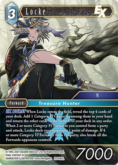Locke EX - 20-042L - Legend - Dawn of Heroes