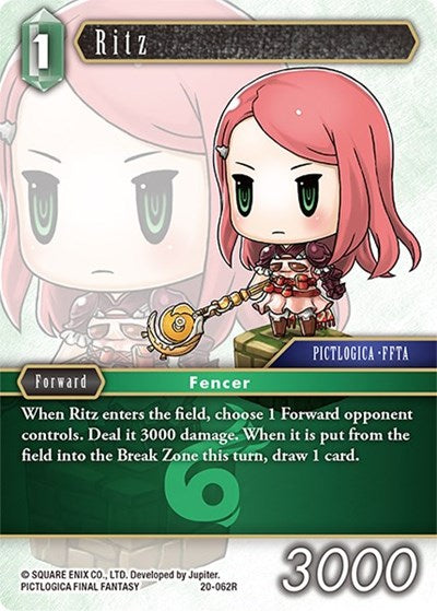 Ritz - 20-062R - Rare - Dawn of Heroes