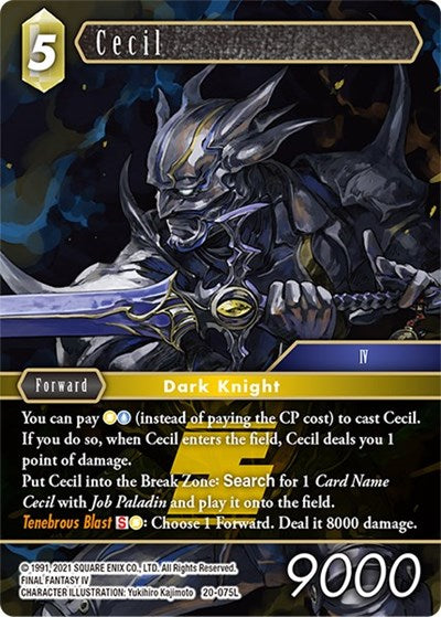 Cecil - 20-075L - Legend - Dawn of Heroes