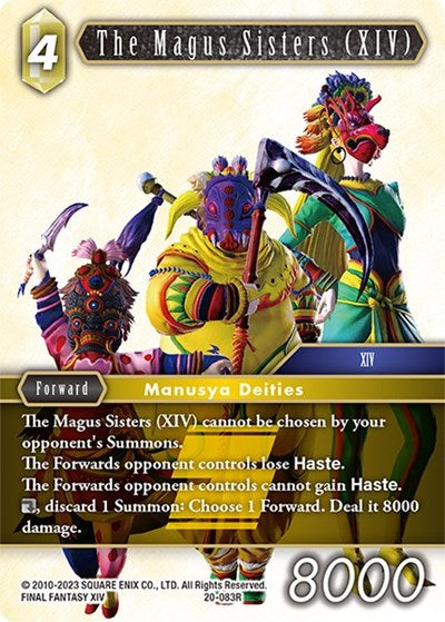 The Magus Sisters (XIV) - 20-083R - Rare - Dawn of Heroes