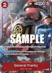 General Franky (Event Pack Vol. 2) - P-027 - Promo - One Piece Promotion Cards