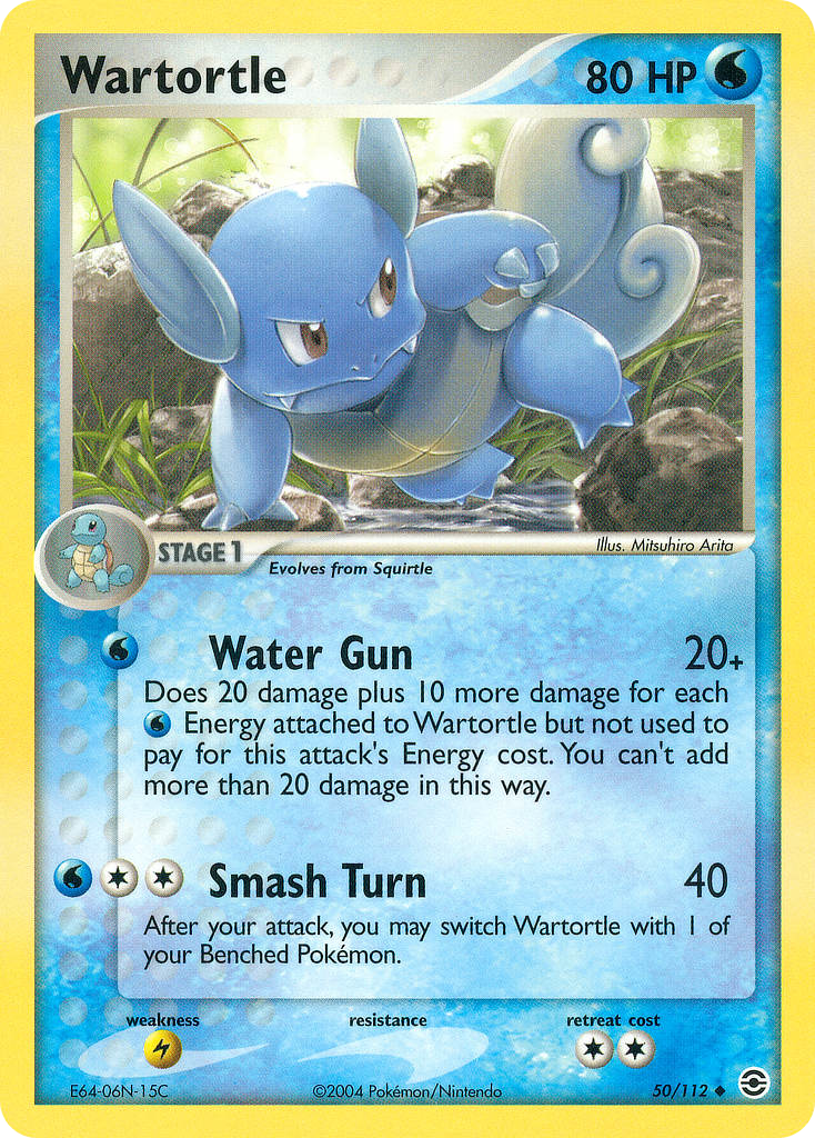 Wartortle - 050/112 - FireRed & LeafGreen