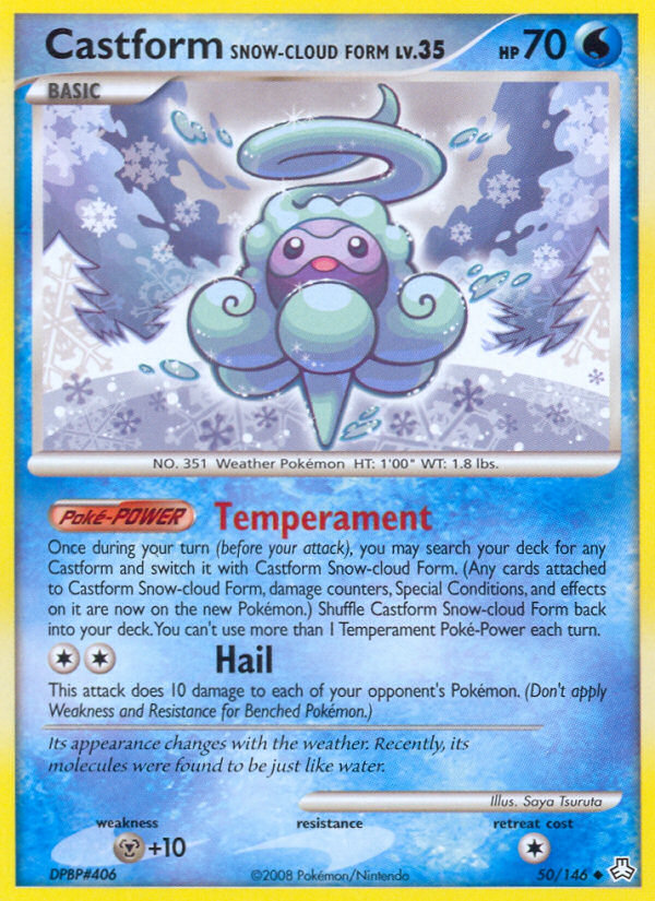 Castform Snow-Cloud Form - 050/146 - Legends Awakened