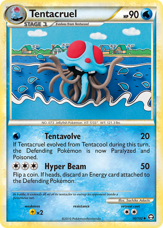 Tentacruel - 050/102 - HS—Triumphant