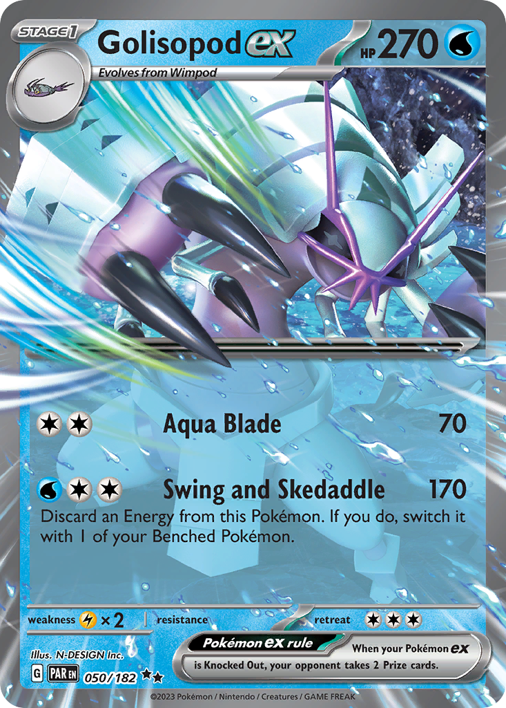 Golisopod ex - 050/182 - Paradox Rift