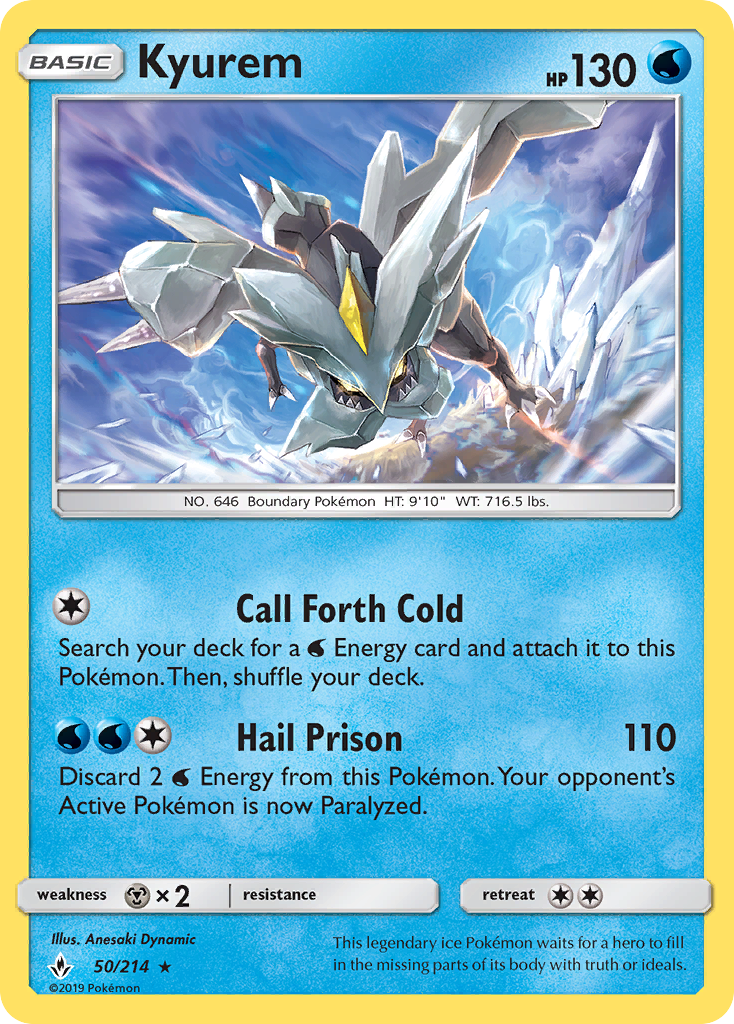 Kyurem - 050/214 - Unbroken Bonds