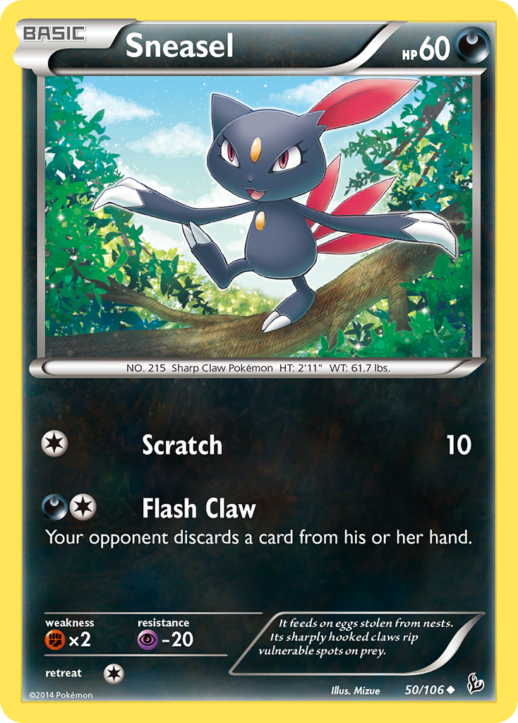 Sneasel - 050/106 - Flashfire