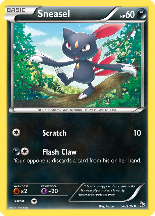 Sneasel - 050/106 - Flashfire