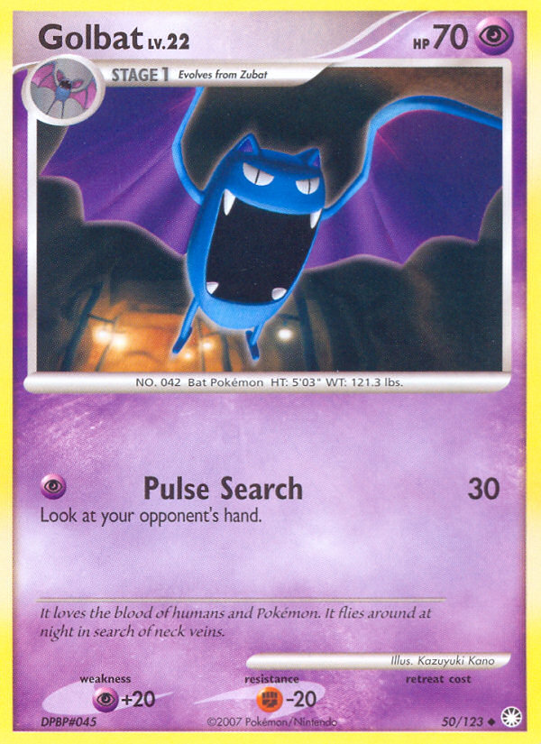 Golbat - 050/123 - Mysterious Treasures