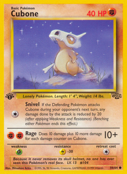 Cubone - 50/64 - Jungle