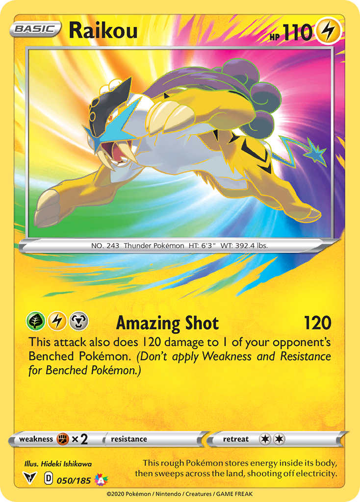 Raikou - 050/185 - Vivid Voltage