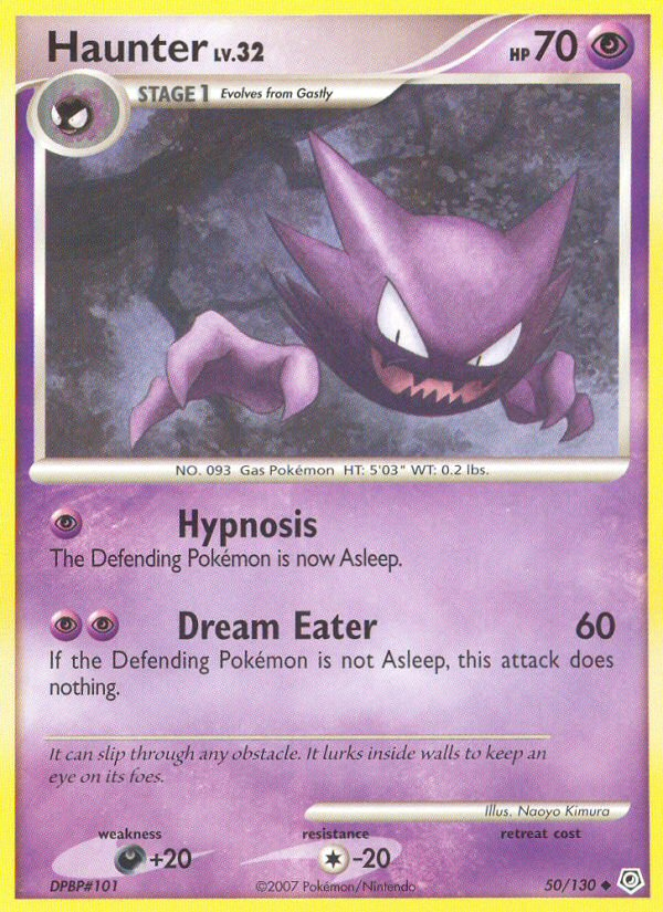 Haunter - 050/130 - Diamond & Pearl