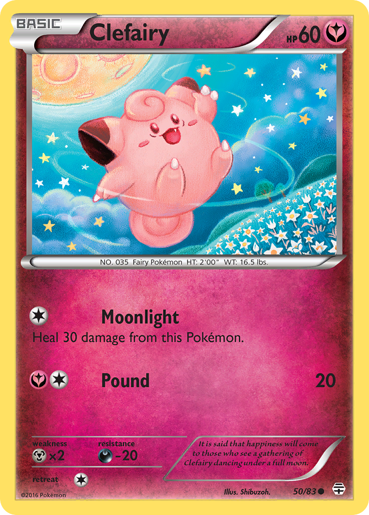 Clefairy - 50/83 - Generations