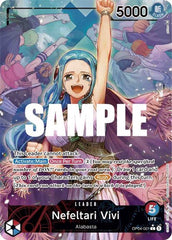 Nefeltari Vivi - OP04-001 - Leader (Alternate Art) - Kingdoms of Intrigue