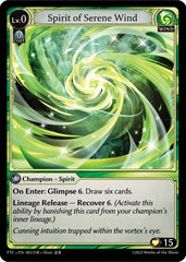 Spirit of Serene Wind - 003 - Ultra Rare - Fractured Crown
