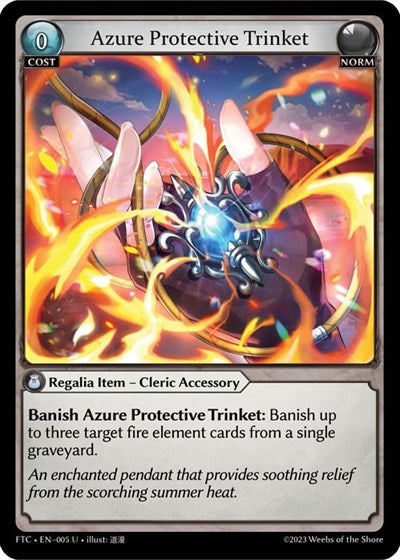 Azure Protective Trinket - 005 - Uncommon - Fractured Crown