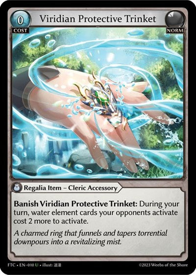 Viridian Protective Trinket - 010 - Uncommon - Fractured Crown