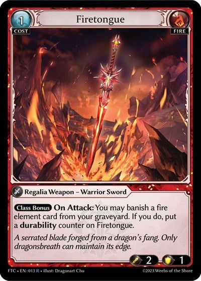 Firetongue - 013 - Rare - Fractured Crown